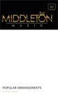 Mobile Screenshot of middletonmusic.com