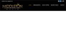 Tablet Screenshot of middletonmusic.com